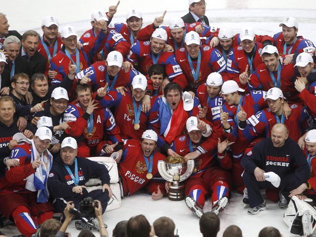Россия победила в чемпионате мира по хоккею 2012 фото