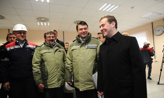 Дмитрий Медведев на Фосагро-Череповец, про социальную ответственность бизнеса