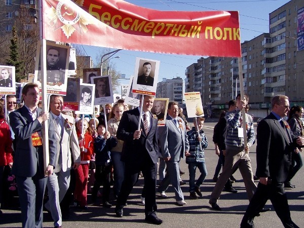 В День Победы по улицам Череповца пройдет «Бессмертный полк»