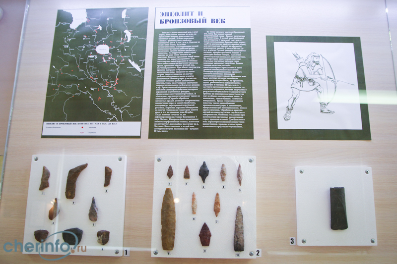 бронзовый век, археологические раскопки  в Череповце и районе