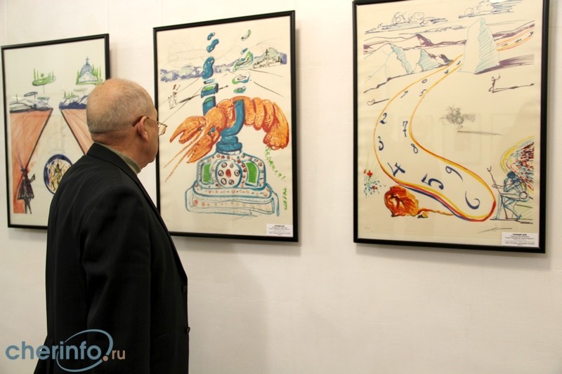 В Художественном музее Череповца открылась выставка графических работ знаменитых художников