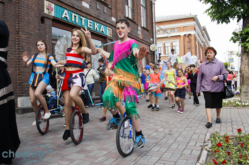 День открытия города Череповец отметил грандиозным музыкальным и театральным праздником