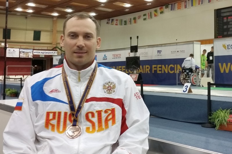 Череповчанин Дмитрий Беляев выиграл бронзу на чемпионате мира по фехтованию