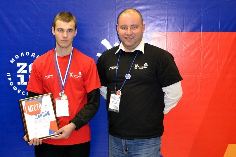 Студент из Череповца победили в региональном чемпионате WorldSkills Russia