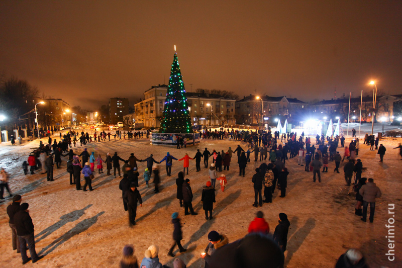 В Череповце пройдет 380 новогодних и рождественских мероприятий