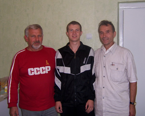 фото профессор Жданов В.Г. и Афонин И.Н.