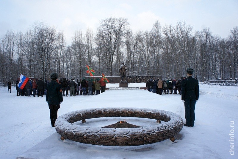 В Череповце почтили память Неизвестного солдата 3 декабря