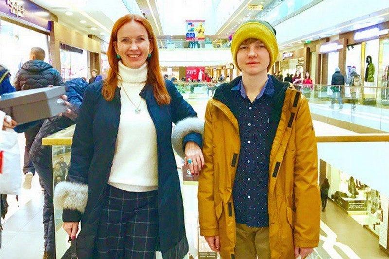 Вадим Багулин с мамой незадолго до трагедии