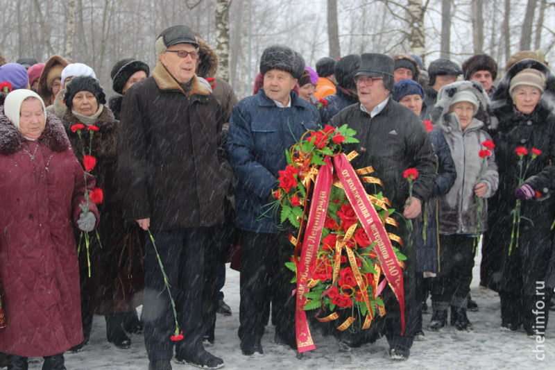 В Череповце почтили память погибших в блокадном Ленинграде