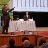 Визит губернатора Олега Кувшинникова в Череповецкий район - выступление