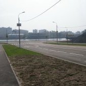 Реконструкция улиц Набережная-Ленина - перекрёсток
